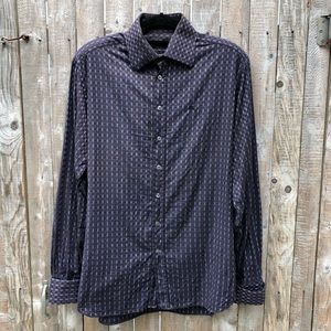 Burberry London Button Up French Cuffs 15 1/2 33